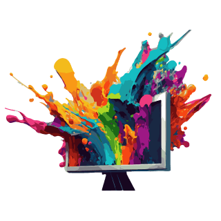 Monitor Illustration